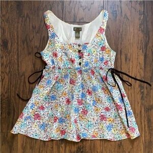 Anthropologie Fei Floral Top